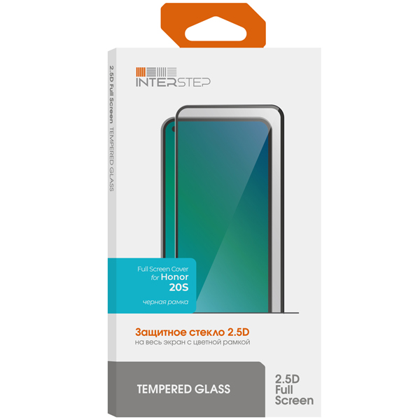 

Стекло InterStep FSC для Honor 20S Black, FSC для Honor 20S Black