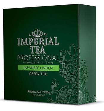 

Чай зеленый среднелистовой японская липа Imperial tea professional пакетированный