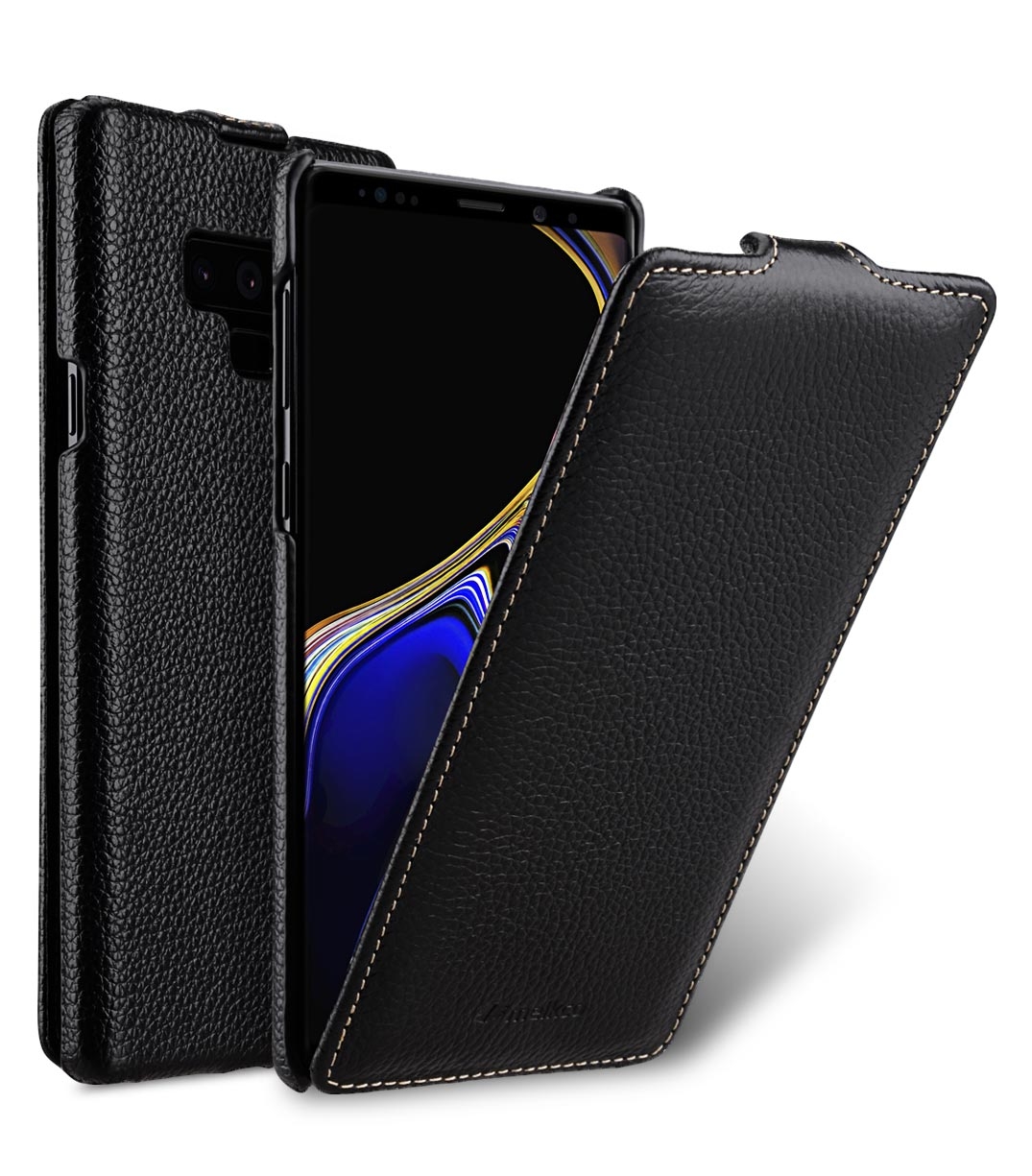 фото Чехол melkco для samsung galaxy note 9 - jacka type - black