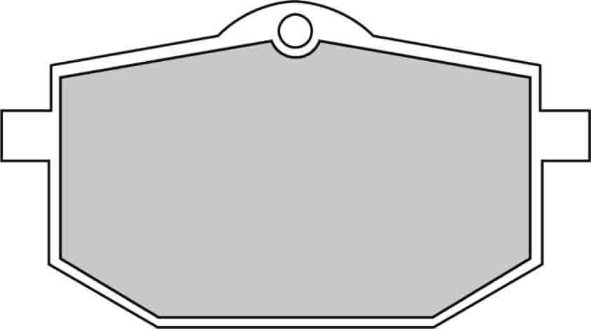

Тормозные колодки передние Ferodo FDB583P для мотоциклов