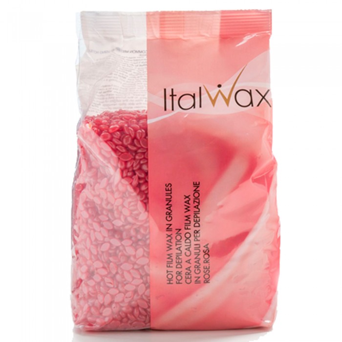фото Воск для депиляции italwax natura роза 1 кг