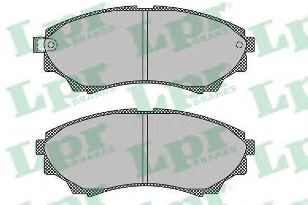 

Комплект тормозных колодок Lpr 05P1499