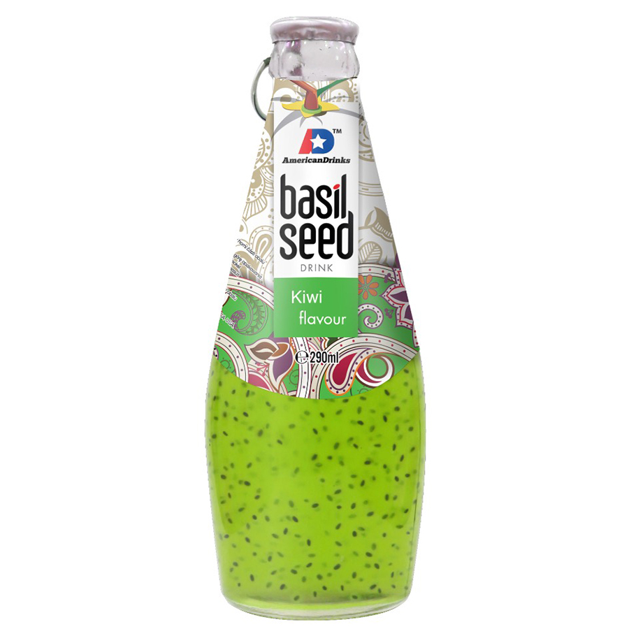 

Напиток Basil Seed с ароматом киви стекло 0.29 л