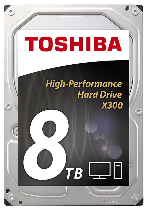 фото Внутренний жесткий диск toshiba x300 8tb (hdwf180uzsva)