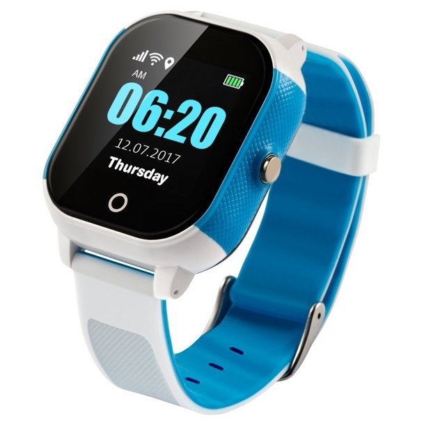 фото Детские смарт-часы smart baby watch af23 white/blue