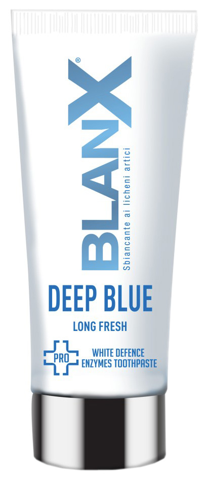 Зубная паста Blanx Deep Blue 75 мл jacomo de jacomo deep blue