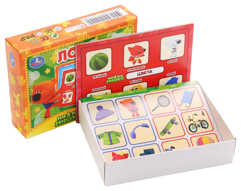

Развивающая игрушка Умка Мимимишки 48 Карточек
