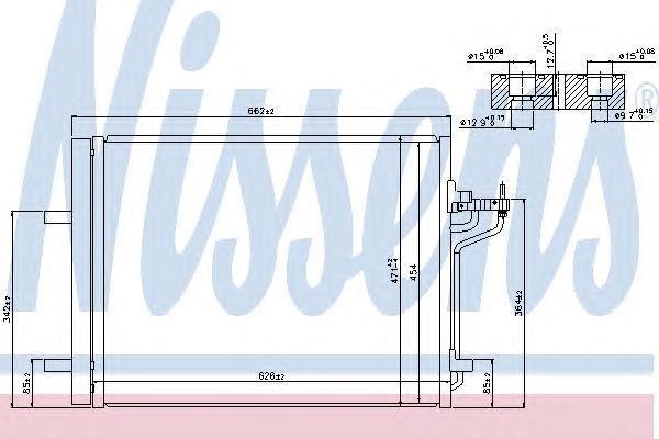 фото Радиатор кондиционера nissens 940183