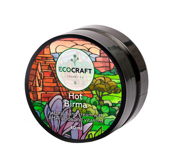 Крем для рук EcoCraft Hot Birma 60 мл tonymoly крем для рук с экстрактом персика клубники папайи ванильного сахара