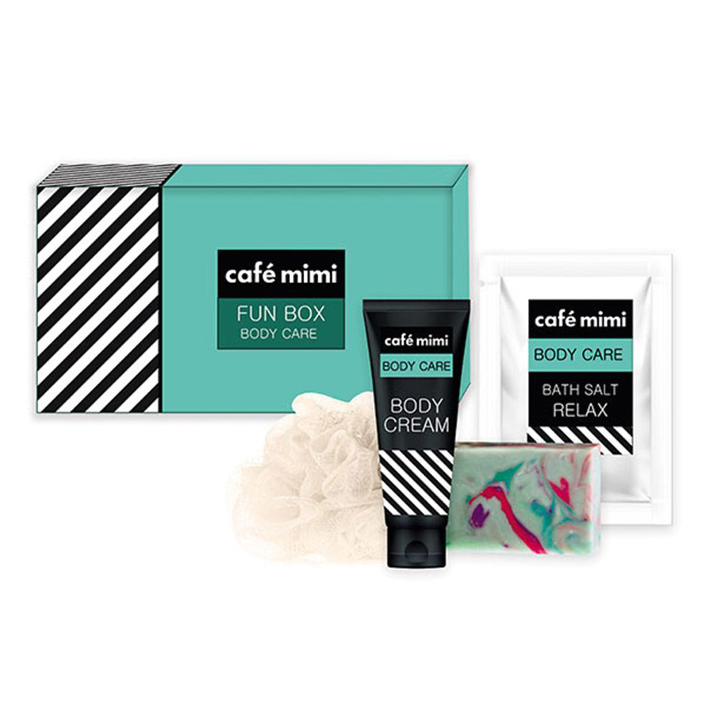 

Подарочный набор для женщин Cafe mimi Fun Box Body care