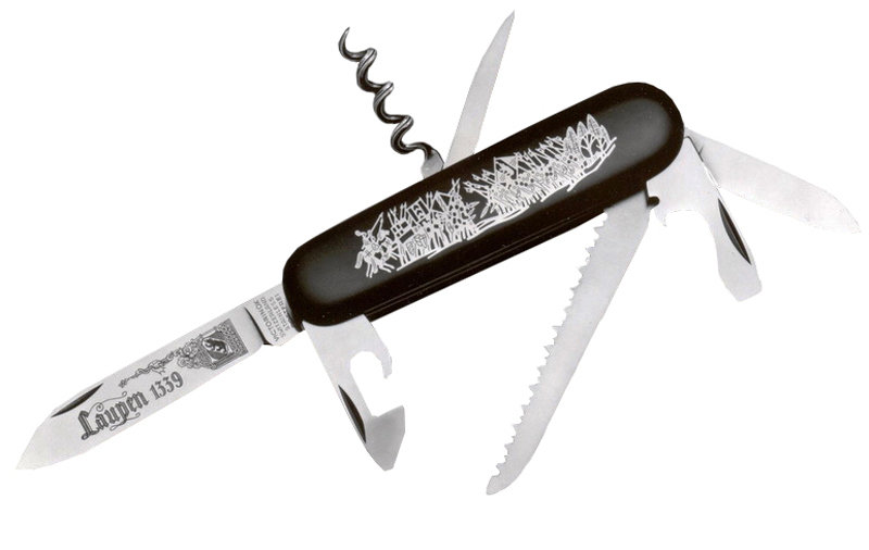 

Мультитул Victorinox Laupen LE 1.1984.1 91 мм черный, 13 функций, Laupen LE