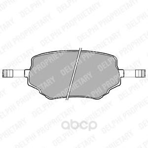 

Колодки тормозные Delphi LP1015