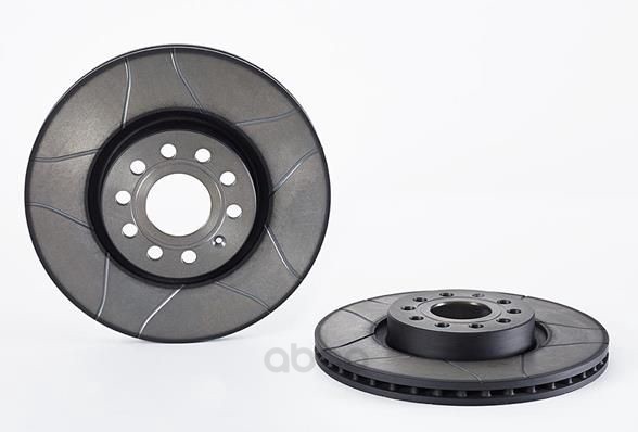 фото Тормозной диск brembo передний для audi a3/volkswagen gofl v-vi; passat; tiguan 09977275