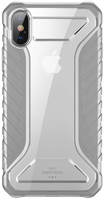 фото Чехол baseus michelin (wiapiph65-mk0g) для iphone xs max (grey)