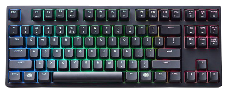 Проводная игровая клавиатура Cooler Master MasterKeys Pro S Black SGK-6030-KKCR1-RU 1150000₽