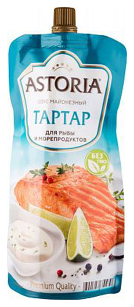 фото Соус майонезный astoria тар-тар для рыбы и морепродуктов 200 г