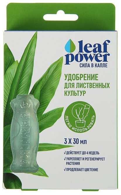 Минеральное удобрение комплексное Фертика 220658 Leaf Power 3 х 30мл