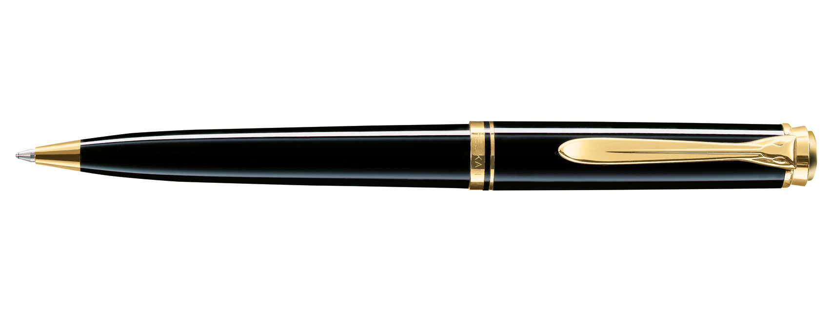 

Шариковая ручка Pelikan Souveraen Black GT M