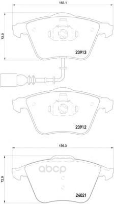 

Колодки тормозные дисковые, комплект Hella 8DB355015-971
