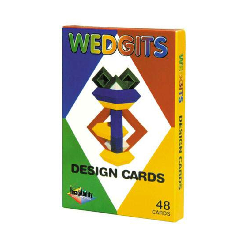 фото Конструктор wedgits junior design cards карточки с заданиями