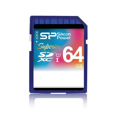 фото Карта памяти silicon power sd superior sdxc 64gb