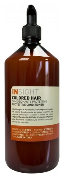 Кондиционер для волос Insight Coloured Hair Protective Conditioner 900 мл кондиционер кератиновый комплекс care keratin smooth conditioner 1000 мл