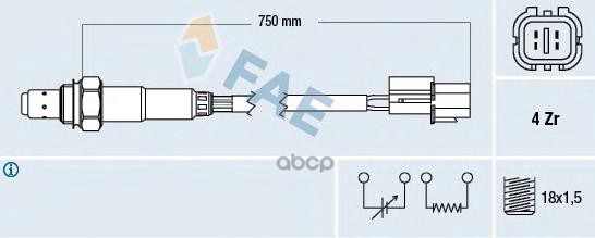 фото Лямбда-зонд fae 77293