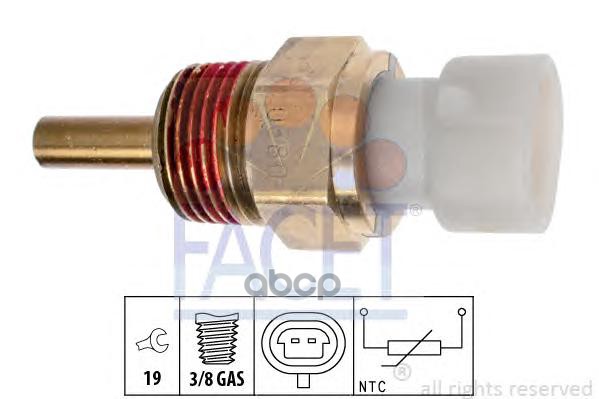 

Датчик температуры Facet 73335