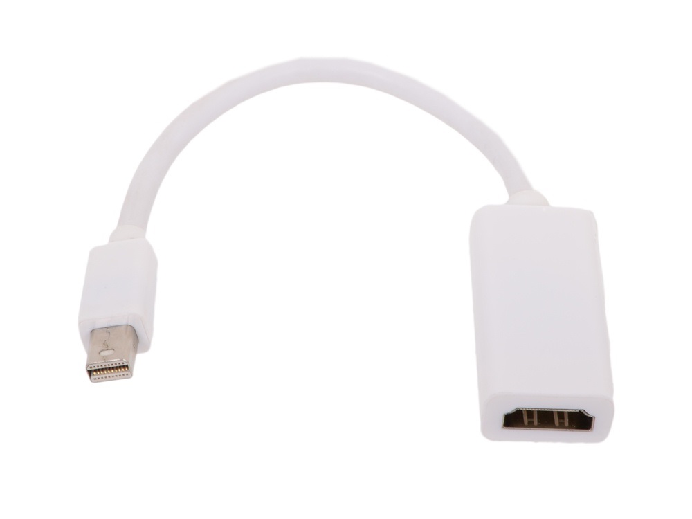 Адаптер Telecom Mini DisplayPort-HDMI, M-F 0,2м White (TA6055)