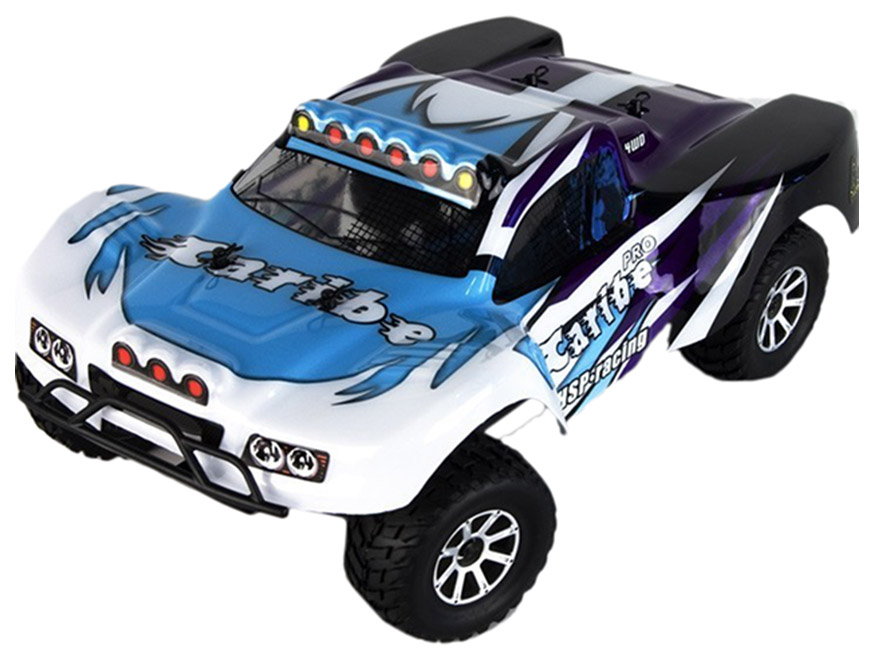 

Радиоуправляемая машинка HSP Caribe Short Course Truck 4WD RTR 1:18 2.4G Red