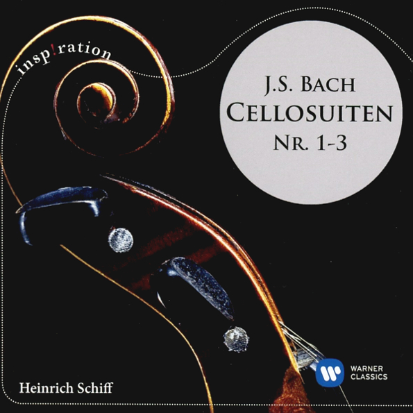 Heinrich Schiff J,S, Bach: Cellosuiten Nr, 1-3 (CD)