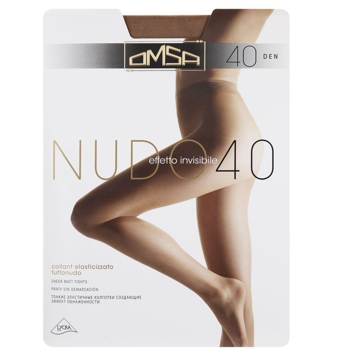 

Колготки женские Omsa NUDO телесные  (XL, Телесный, NUDO