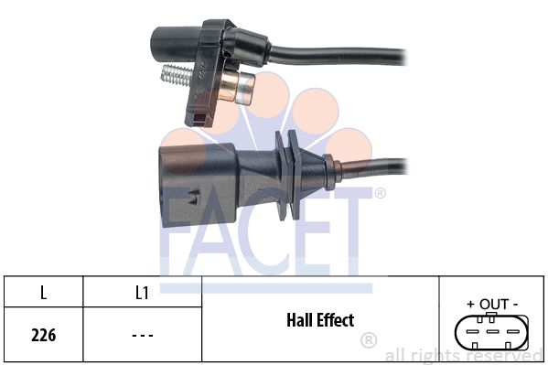 

Датчик автомобильный Facet 9.0759