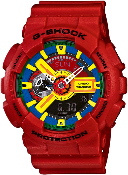 

Наручные часы Casio G-Shock GA-110FC-1A с хронографом, G-Shock