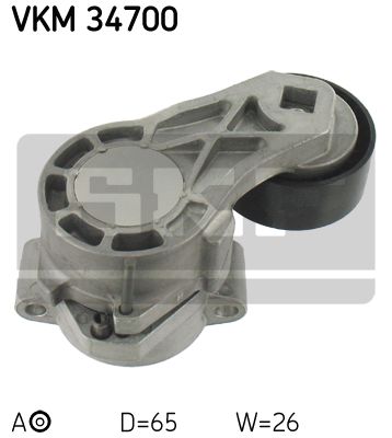 фото Натяжной ролик skf vkm 34700