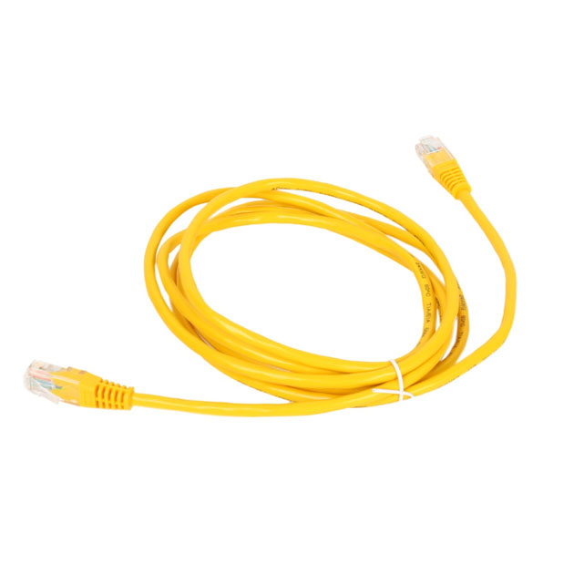 фото Кабель aopen rj45-rj45, m-m 2м yellow (anp511-2m)