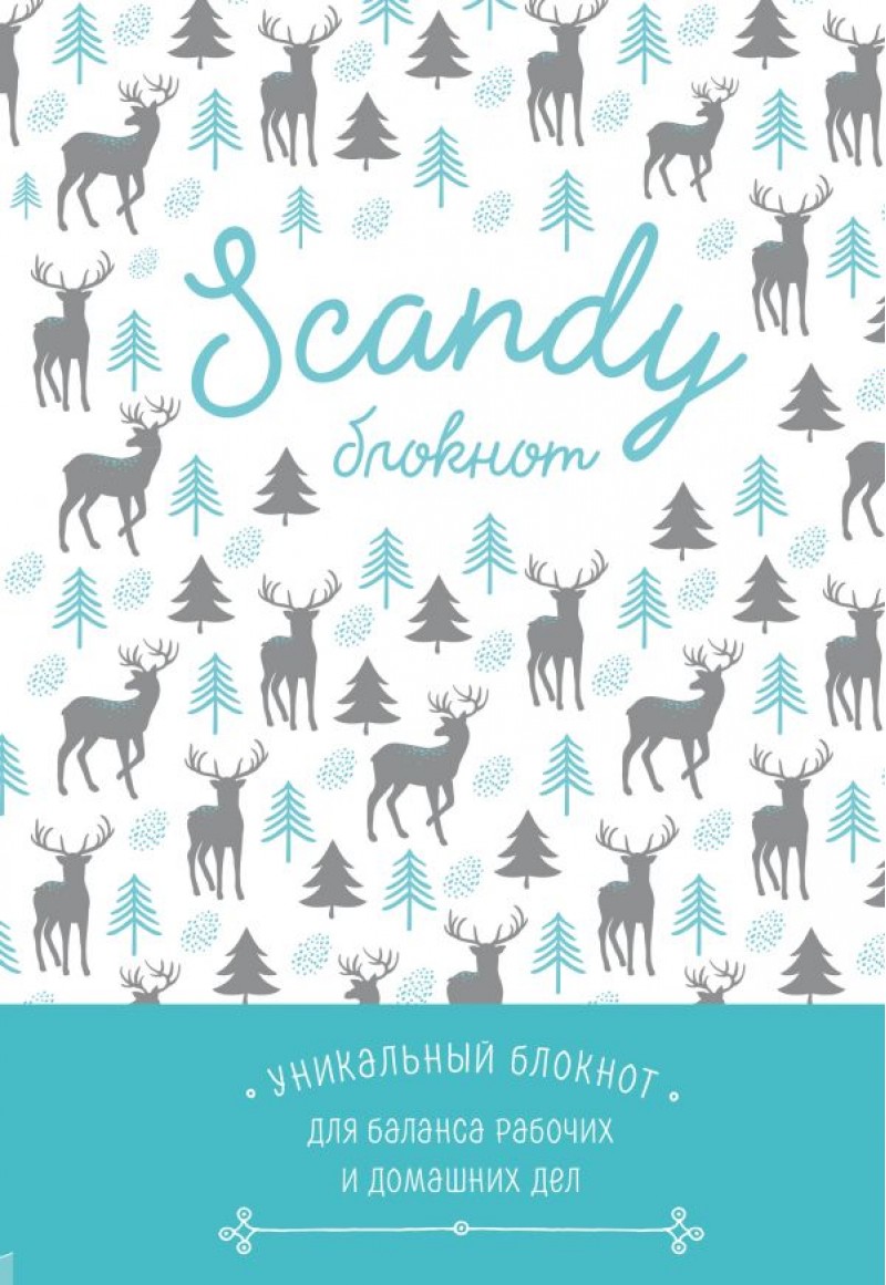 

Scandy блокнот для идеального баланса рабочих и домашних дел (серебряная паста)