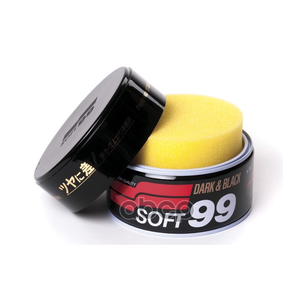 Полироль для кузова защитный Soft99 Soft Wax 00010/10140 0,3 л для темных