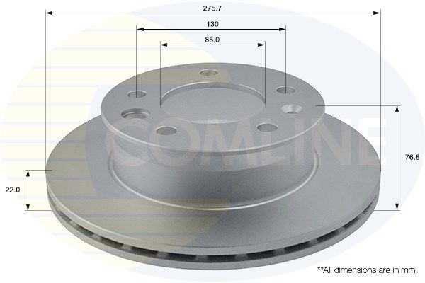 

Тормозной диск COMLINE ADC1610V