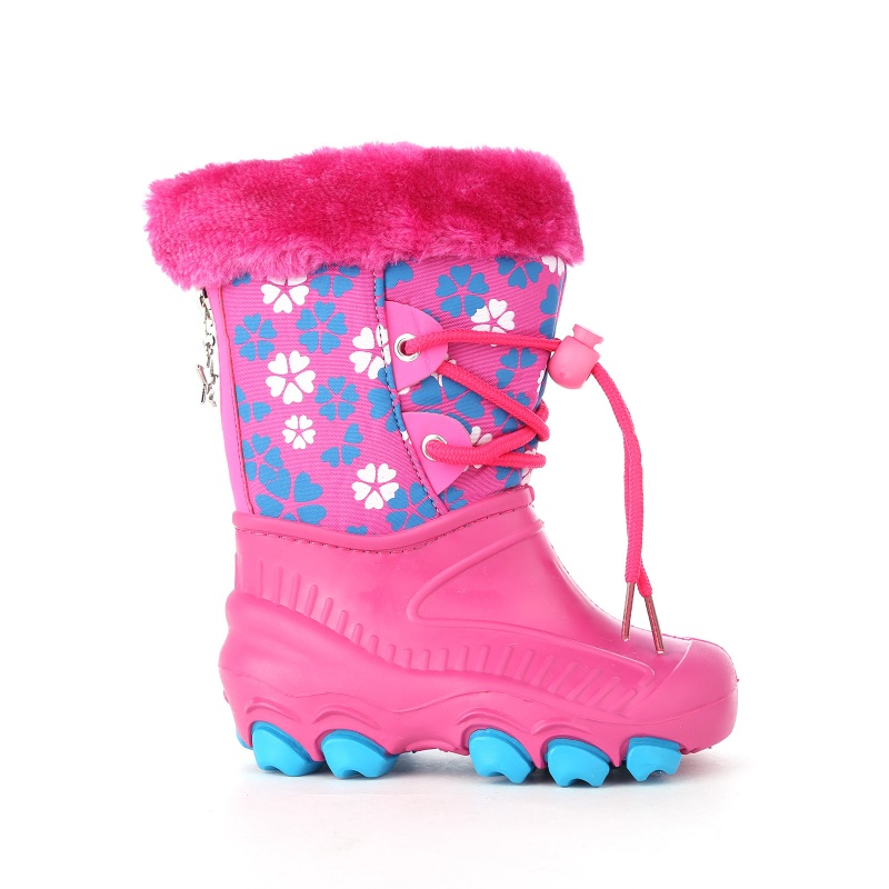 

Сноубутсы детские Зебра, цв. розовый р.33, 11297-9