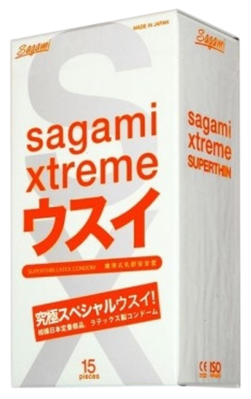 Презервативы Sagami Xtreme Superthin 15 шт.