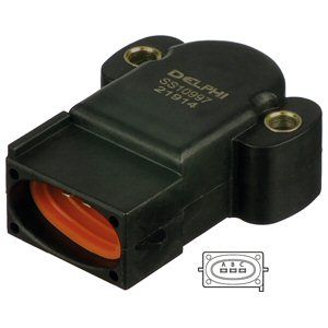 

Датчик, положение дроссельной заслонки DELPHI SS10997-12B1