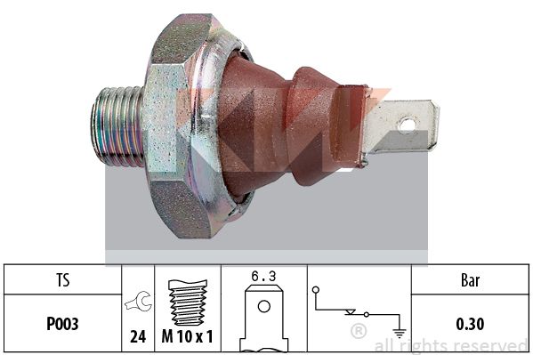 фото Датчик давления масла kw 500 007