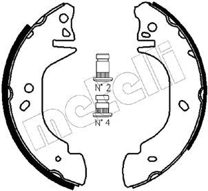 

Комплект тормозных колодок METELLI 53-0122