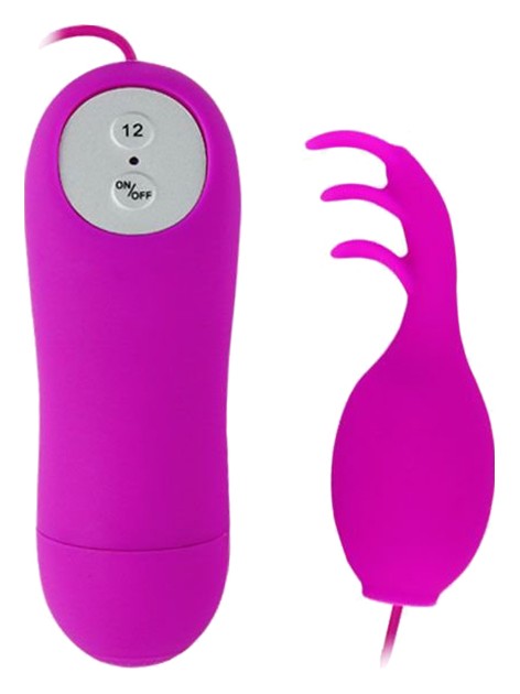 Клиторальный вибратор с выносным пультом управления Mini Love