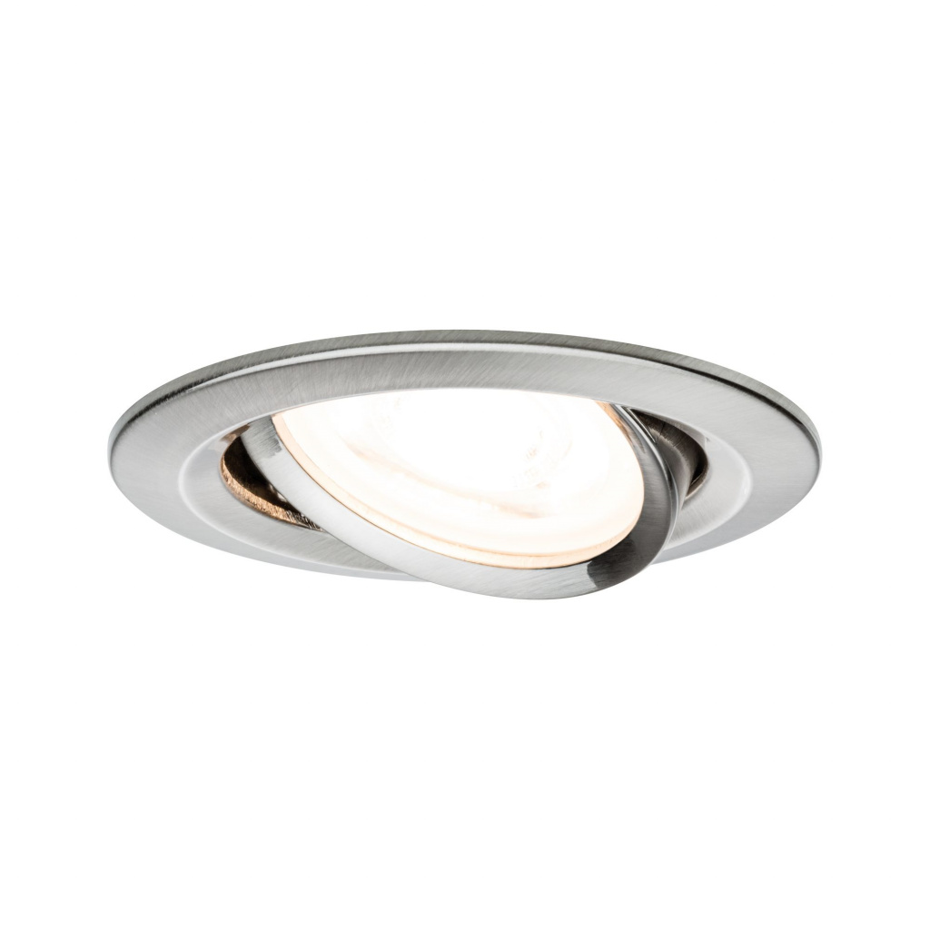 фото Светильник встраиваемый nova led 1x6,5 gu10 eisen gb 93428 paulmann