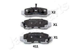 

Тормозные колодки Japanparts PA411AF