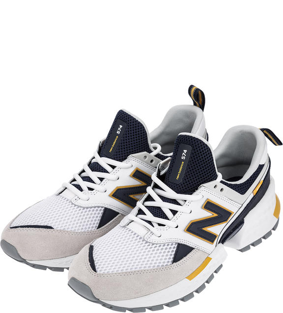 

Кроссовки мужские New Balance MS574EDD/D белые 9 US, Белый, MS574EDD/D