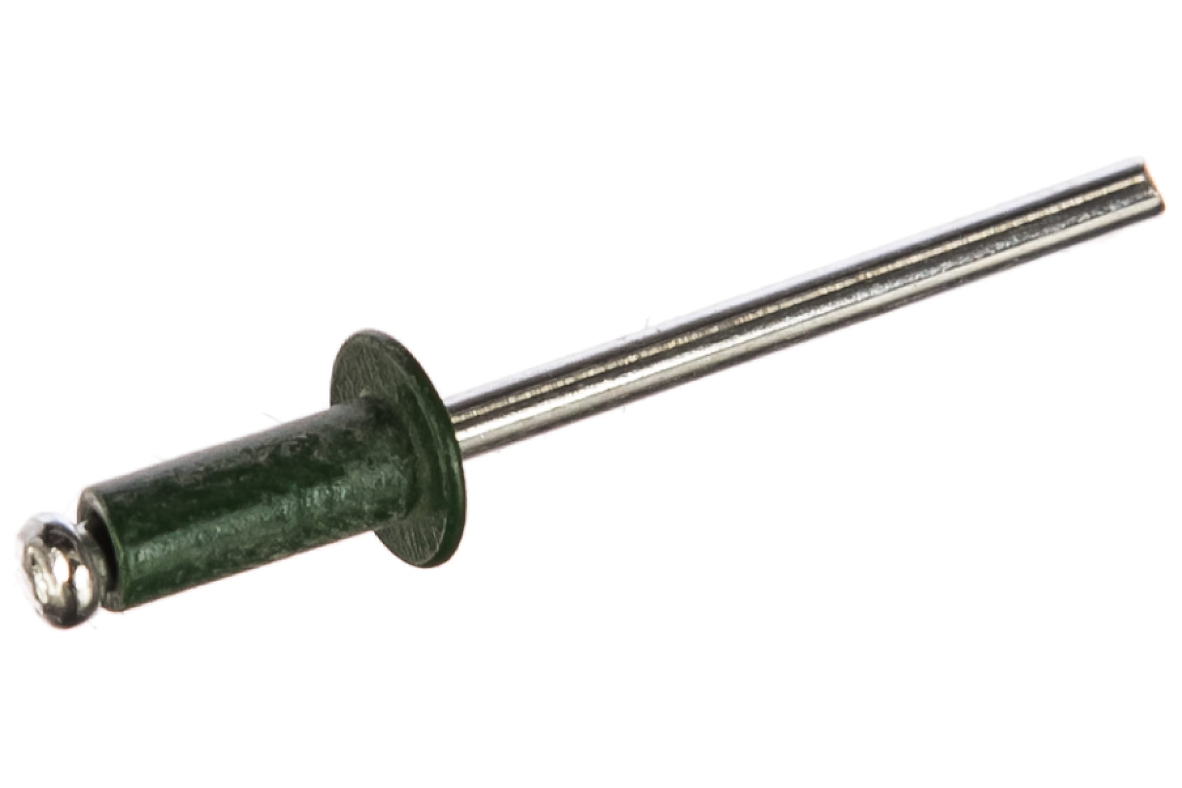 

Качественный КРЕПЕЖ Заклёпка вытяжная зеленый лист 4,0\10 RAL 6002150 150 шт 0200511 КЧ