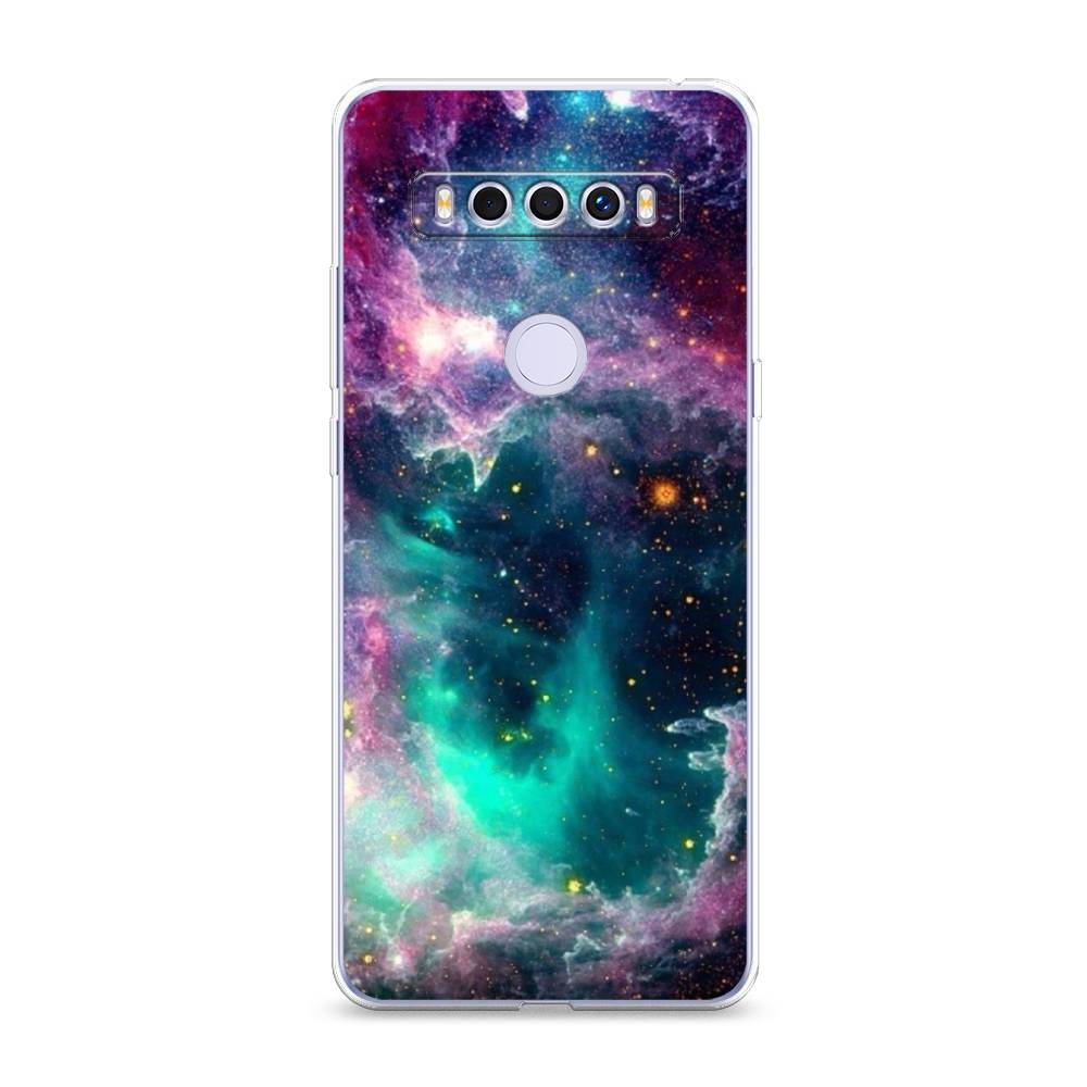 

Чехол для TCL 10 SE "Звездные облака", Розовый;бежевый, 290150-2